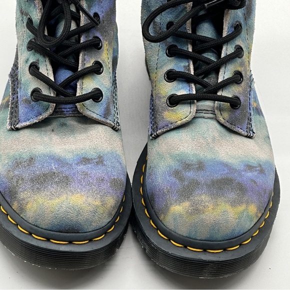 Dr. Martens 1460 Pascal Boot Unisex BLUE Tie Dye  Size 5 UK 7 Women  6 Men Boot - Picture 12 of 12